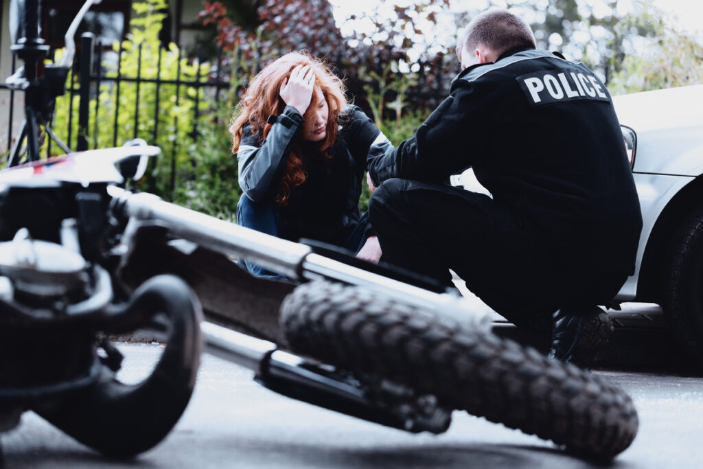 Colorado motorcycle accident claim with no helmet