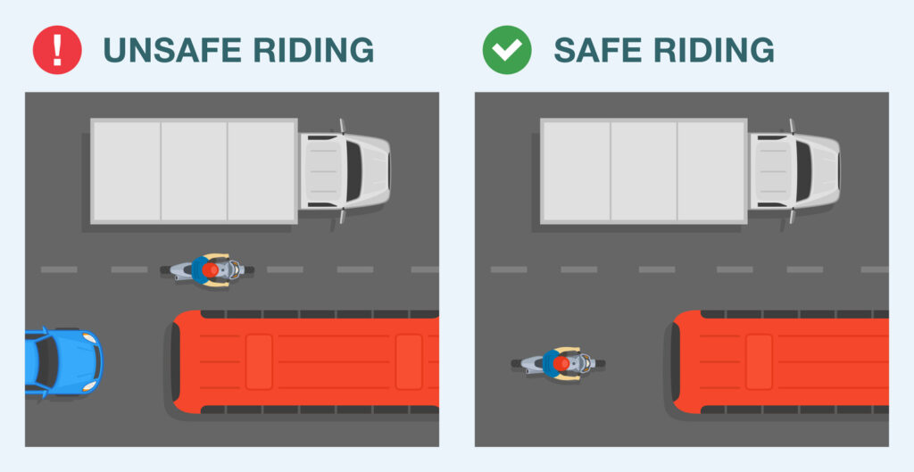 debate surrounding is lane splitting legal in Texas