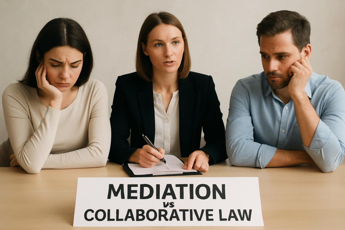 Mediation vs Collaborative Law: Essential Breakdown for First-Time Divorce Filers