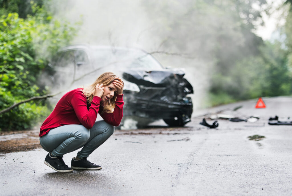top cause of Single Vehicle Crash on I-25 in Denver