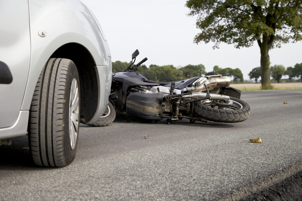 causes of motorcycle accidents in California
