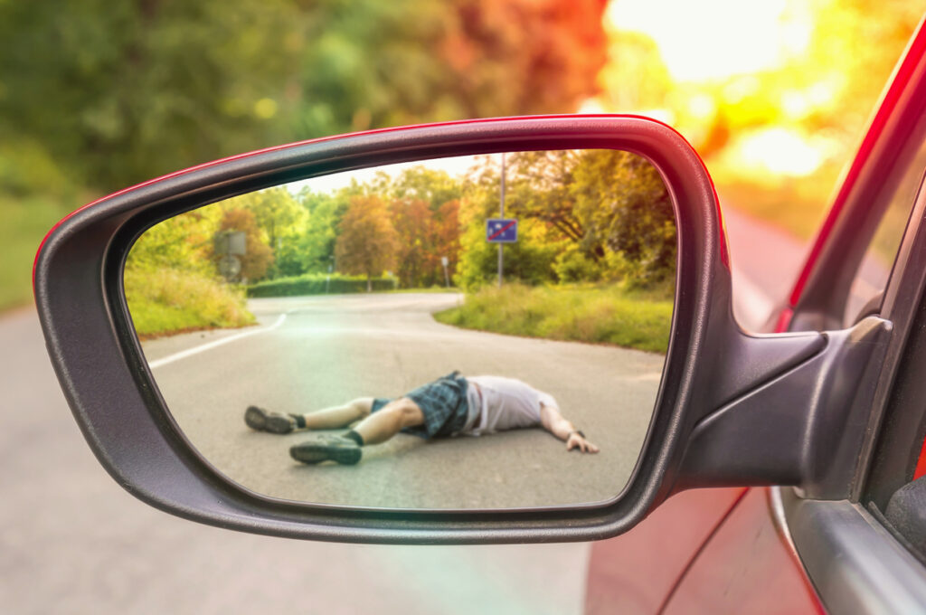 Oregon hit and run accident